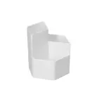 Organisateur Hexagonal 3 Compartiments – Blanc 