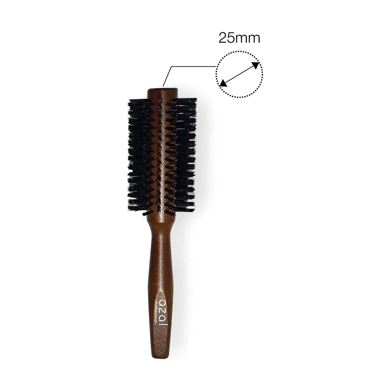 Brosse brushing en bois (25mm) 