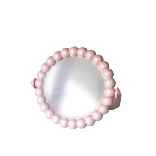 [MR7-3] Miroir Rond Design Bubble avec Support 