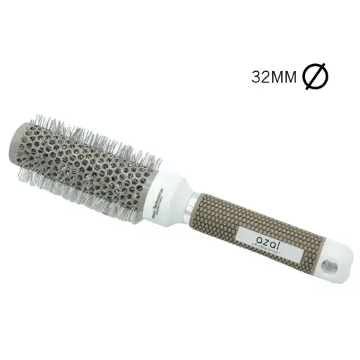 [CB6-4] Brosse à cheveux manuelle en céramique – Diamètre 32 mm 